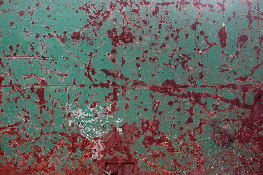 RustPaint0047 - Free Background Texture - metal rust paint spots red green brown
